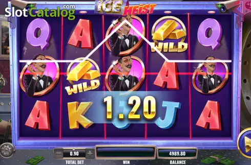 Скрин3. Ice Heist слот