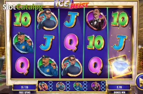 Скрин9. Ice Heist слот