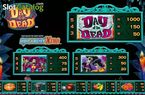 Скрин4. Day of the Dead (IGT) слот