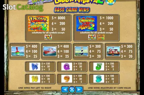 Скрин5. Lucky Larry's Lobstermania 2 слот