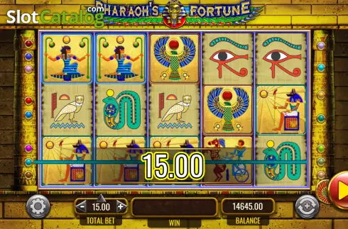 Скрин5. Pharaoh's Fortune слот