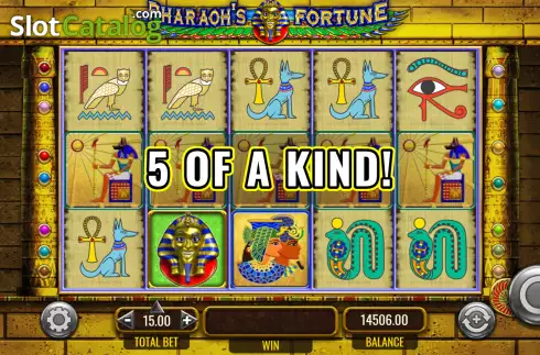 Скрин4. Pharaoh's Fortune слот