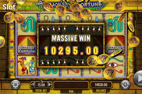 Скрин6. Pharaoh's Fortune слот