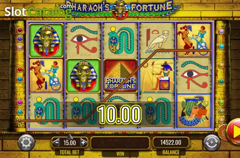 Скрин3. Pharaoh's Fortune слот