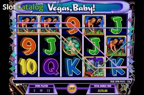Скрин3. Vegas, Baby! слот