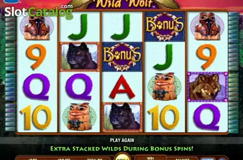 Скрин2. Wild Wolf (IGT) слот