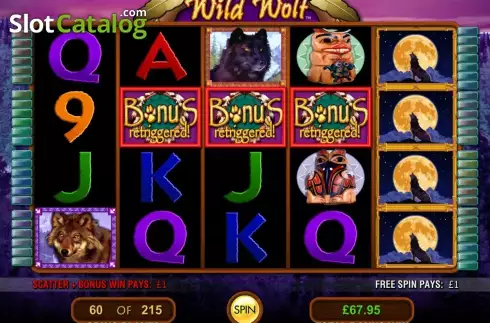 Скрин4. Wild Wolf (IGT) слот