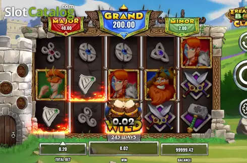 Скрин3. Treasure Box Clans слот