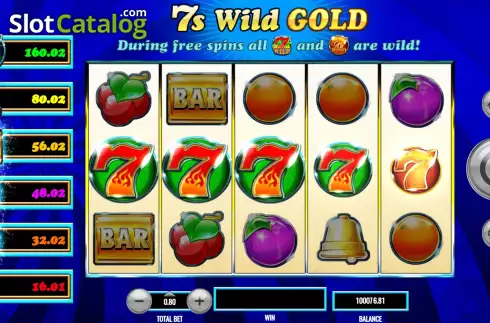 Скрин5. 7s Wild Gold слот