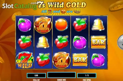 Скрин7. 7s Wild Gold слот