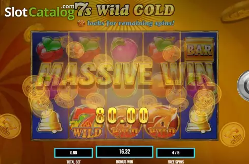 Скрин9. 7s Wild Gold слот