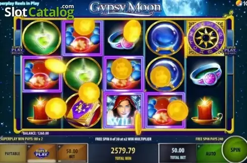 Скрин6. Gypsy Moon слот