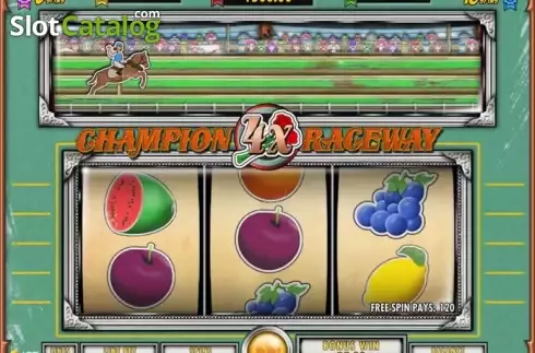 Скрин5. Champion Raceway слот