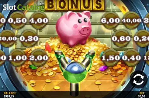 Скрин2. Bustin' Bacon Tap слот