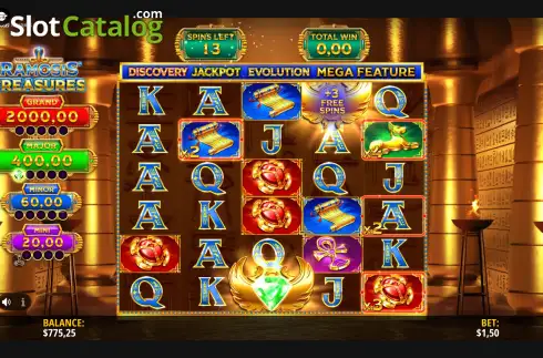 Скрин7. Ramosis' Treasures слот