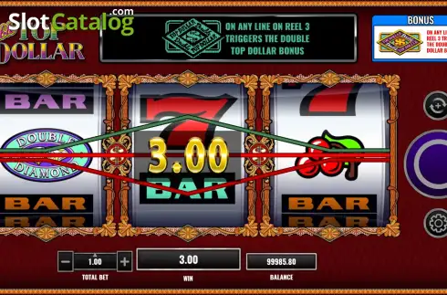 Скрин6. Double Top Dollar слот