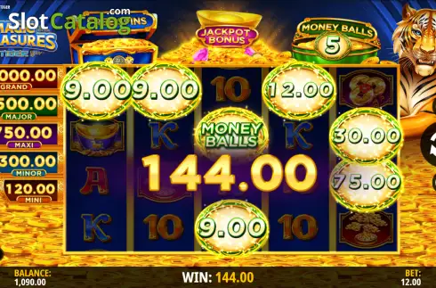 Скрин3. Magic Treasures Tiger слот