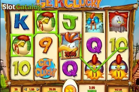 Скрин5. Get Clucky слот