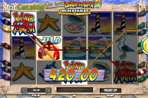 Скрин3. Lucky Larry's Lobstermania High Stakes слот