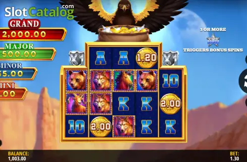 Скрин2. Golden Eagle слот