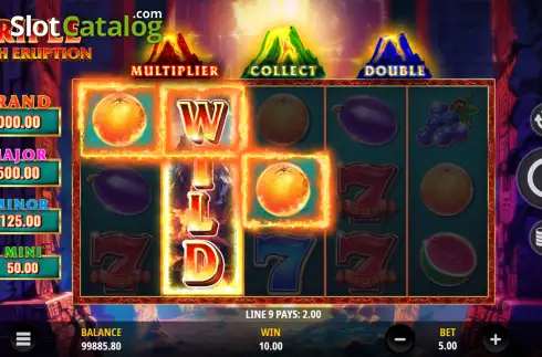 Скрин3. Triple Cash Eruption слот
