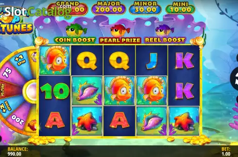 Скрин2. Pufferfish Pop Fortunes слот