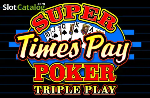 Super Times Pay Triple Play Poker логотип Super Times Pay Triple Play Poker логотип