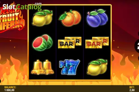 Скрин2. Devil's Fruit Inferno слот