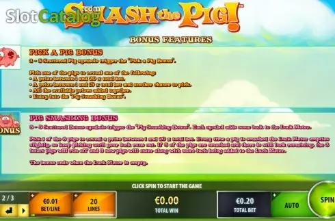 Скрин7. Smash the Pig слот