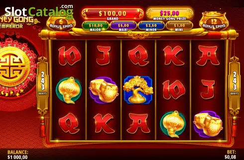Скрин2. Money Gong Emperor слот