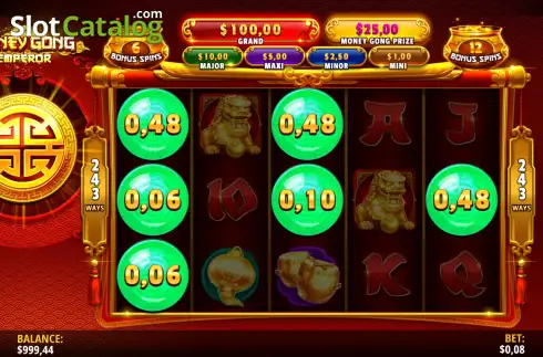 Скрин3. Money Gong Emperor слот