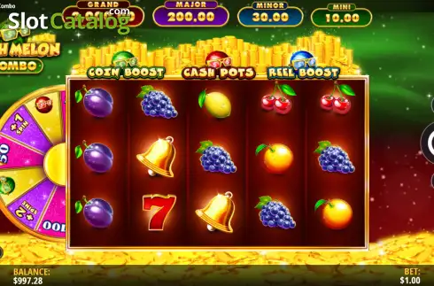 Скрин2. Cash Melon Combo слот