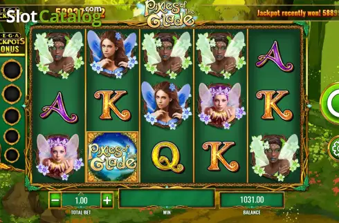 Скрин2. MegaJackpots Pixies of the Glade слот