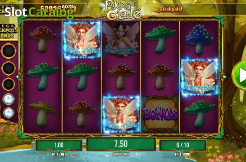 Скрин3. MegaJackpots Pixies of the Glade слот