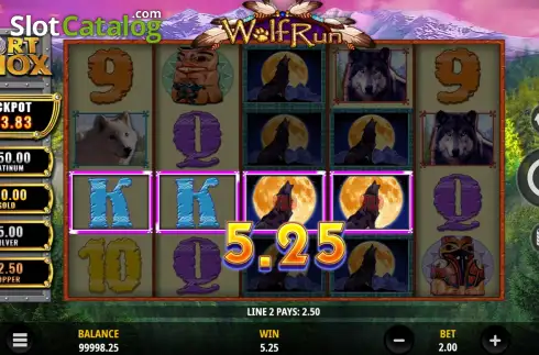 Скрин3. Fort Knox Wolf Run слот