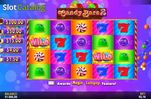 Скрин2. Candy Bars 2 слот