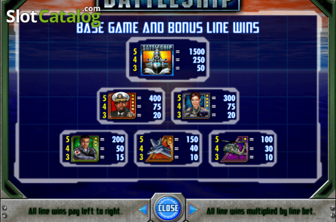 Скрин2. Battleship (IGT) слот
