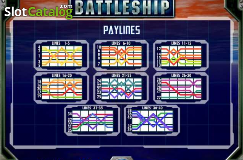 Скрин3. Battleship (IGT) слот