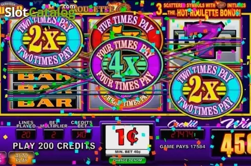 Скрин2. Hot Roulette - Super Times Pay слот