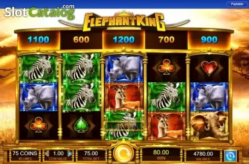 Скрин3. Elephant King слот