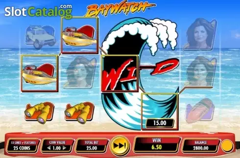 Скрин5. Baywatch (IGT) слот