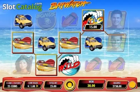 Скрин6. Baywatch (IGT) слот