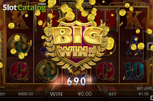 Скрин3. Golden Empire (Iconic Gaming) слот