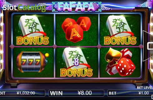 Скрин4. Fa Fa Fa (Iconic Gaming) слот