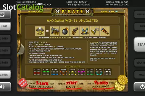 Скрин6. Pirate слот