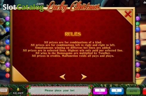 Скрин6. Lucky Christmas (InBet Games) слот