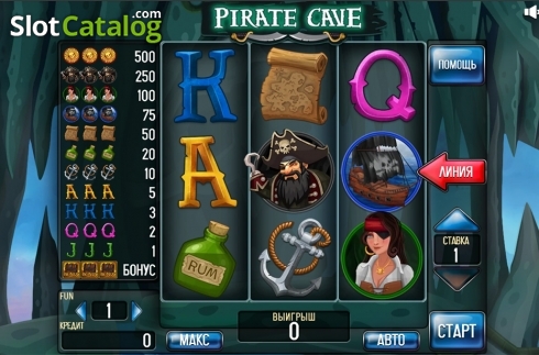 Скрин2. Pirate Cave (3x3) слот