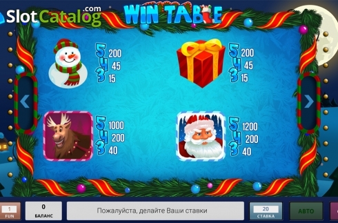 Скрин4. Xmas Luck слот