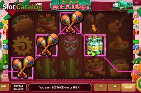 Скрин3. Viva Mexico (InBet Games) слот