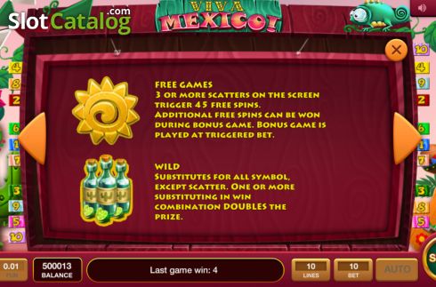 Скрин6. Viva Mexico (InBet Games) слот